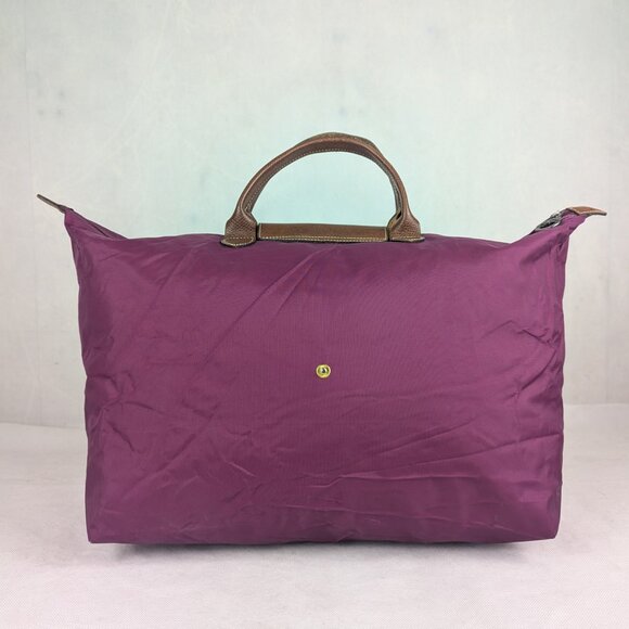 Longchamp Le Pliage Large Nylon Pink Travel Tote Bag Handbag Made in China. - Picture 2 of 13